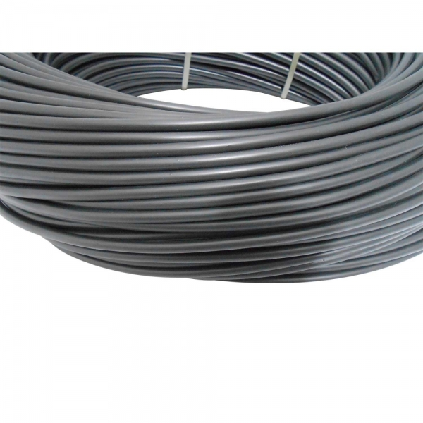 Espaguete Liso Leiplast 4mm / 100m Preto - Cód.308
