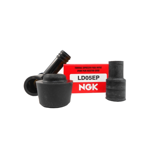 Cachimbo de Vela NGK LD05EP Yamaha DT200, RD135Z - Cód.3361