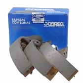 Sapata Freio Tras. Cobreq 2754CPA Ford Focus - Cód.12141
