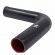 Curva Silicone Preto 90° Pressurização 2 1/4\\\