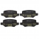 Pastilha Tras. Textar 2313805 Mercedes A200 - Cód.13128