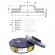 Kit Disco de Freio BD0906 Diant. C63, E500, S600 - Cód.5465