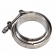 Kit Abraçadeira V-Band com Flanges Inox 4\\\