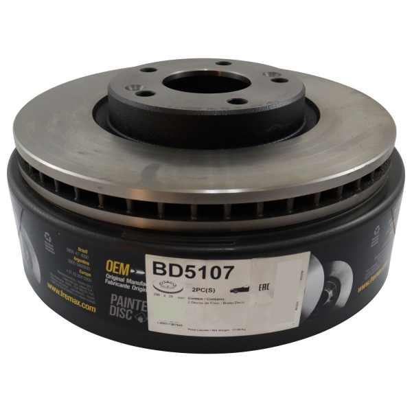 Kit Disco de Freio BD5107 Diant. Santa-Fe 2.7  - Cód.3738
