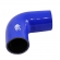 Curva de Silicone Azul MSA de 90º x 2.0\\\