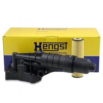 Módulo Filtro de Óleo Hengst H814H Mercedes C200 - Cód.13708