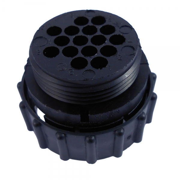 Conector Circular Fêmea ETE7566/16 CPC 16 Vias - Cód.5794