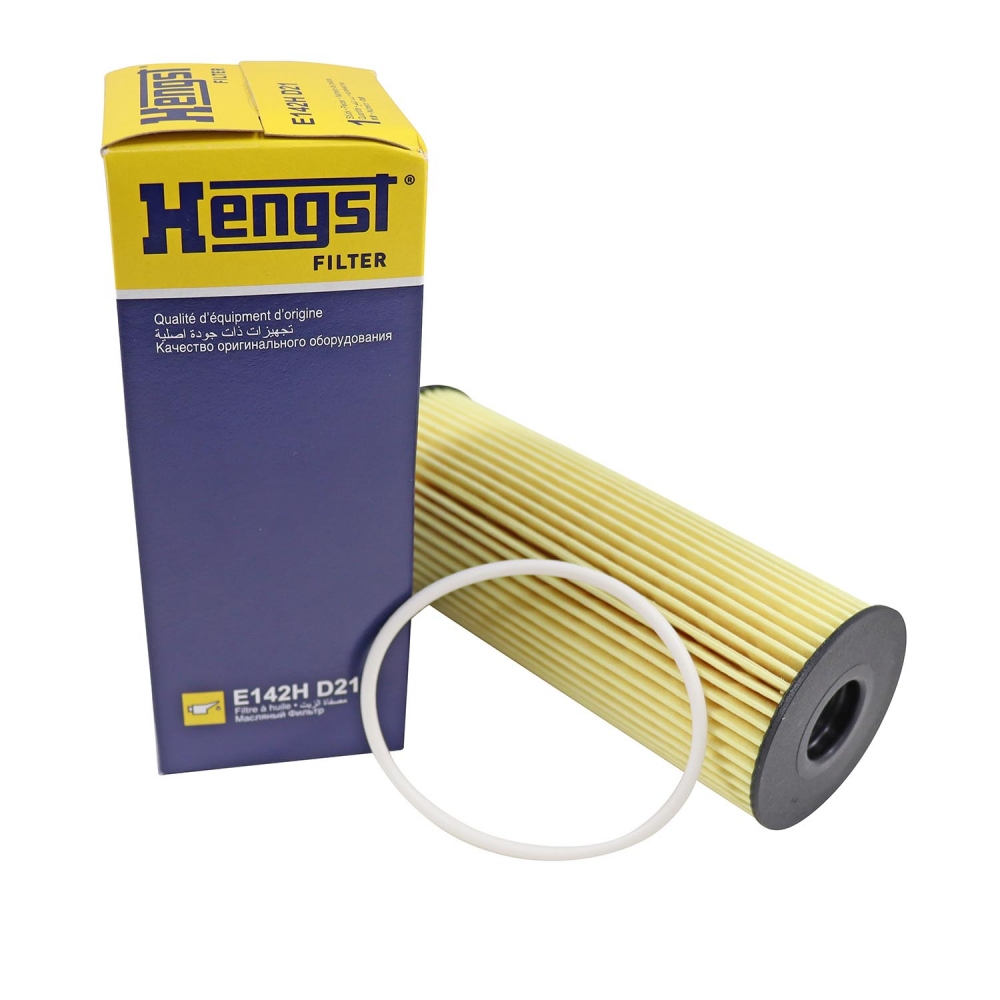 Filtro de Óleo Hengst E142H D21 Rexton, Kyron - Cód.9768