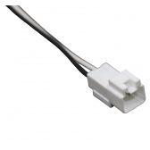 Chicote 2 vias ETE9372 Macho com Terminal 7.8mm - Cód.14304