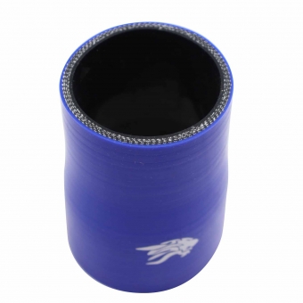 Mangote Silicone Azul Redução 2 3/4"x2 1/2"x100mm - Cód.9488
