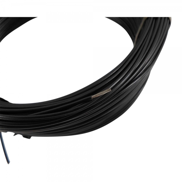 100m Cabo Flex. Auto Estanhado 0.50mm Preto - Cód.6754