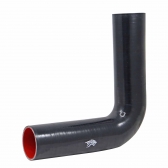 Curva Longa de Silicone MSA Preto 90º X 2 1/2