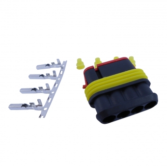 Conector 4 Vias ETE6734 Atuador Marcha Lenta - Cód.6003