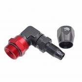 Conexão Curta 90° Macho 12AN x Mangueira 10AN R&B - Cód.9414