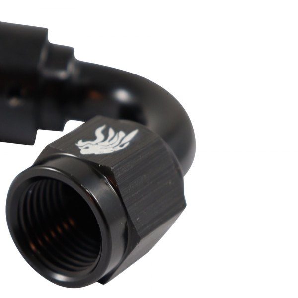 Conexão 6AN / AN6 Curva 120° Aeroquip All Black - Cód.7153