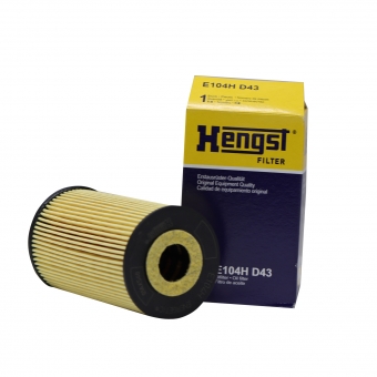 Filtro de Óleo Hengst E104H D43 BMW 318i (95..98) - Cód.9944