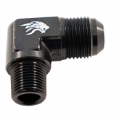 Niple Cotovelo Alumínio 3/8NPT x 10AN - Cód.7801