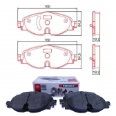Pastilha de Freio Diant. Ferodo HQF2326 VW Golf - Cód.5688