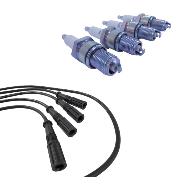 Kit Cabos e Velas NGK para Fiat 147, Oggi, Spazzio -Cód.4682