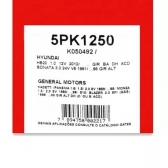 Correia Gates Micro-V 5PK1250 HB20, Kadett - Cód.4986