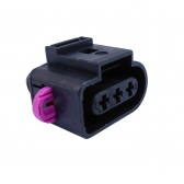 Conector Sensor Rotação Femea 3 Vias ETE4102 Golf - Cód.5755