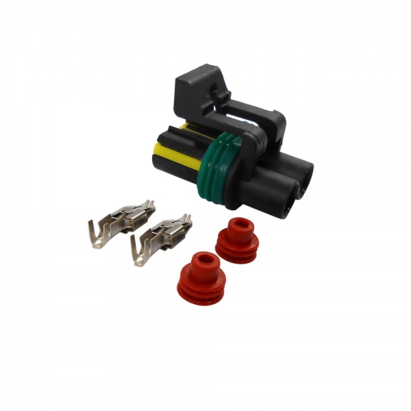 Conector Elétrico 2 Vias ETE6728 Eletroventilador - Cód.6743