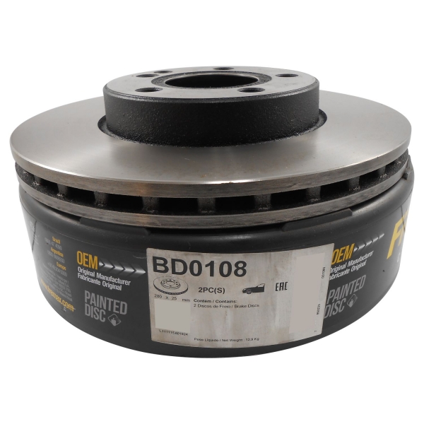 Kit Disco de Freio BD0108 Diant. Mercedes B200 - Cód.3577