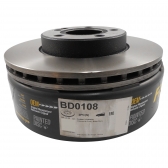 Kit Disco de Freio BD0108 Diant. Mercedes B200 - Cód.3577