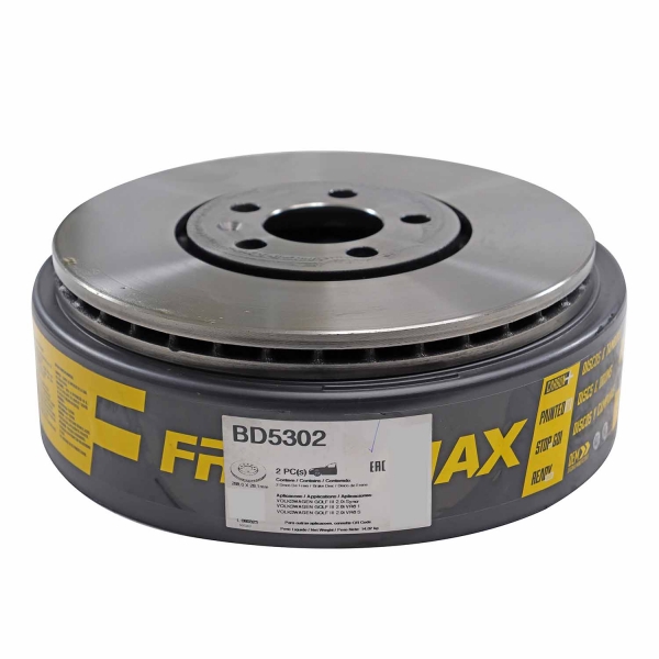 Kit Disco de Freio BD5302 Diant. VW Polo - Cód.10173