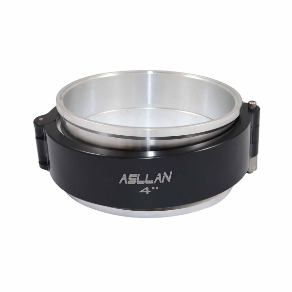 Kit Abraçadeira V-Band com Flanges Aluminio 4