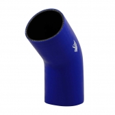 Curva 45º de Silicone Azul 3