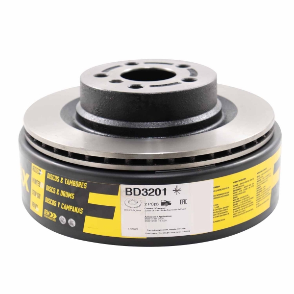 Kit Disco Freio BD3201 Tras. BMW 320i, 330i Sport - Cód.8935