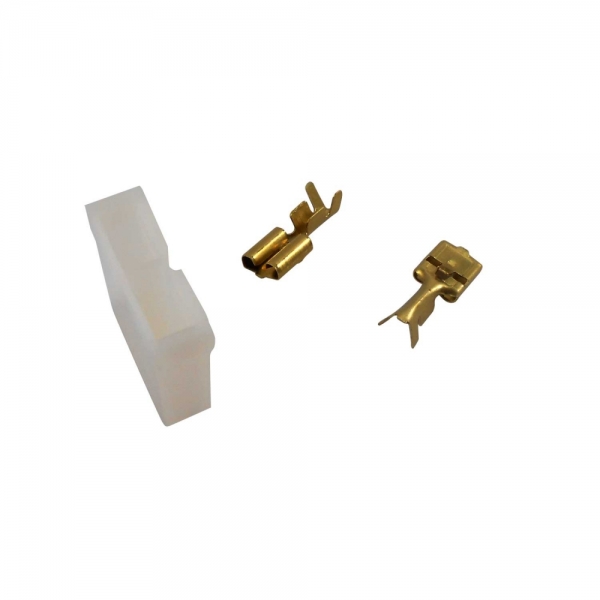 Conector 2 Vias ETE4765 Eletroventilador  Santana - Cód.7252
