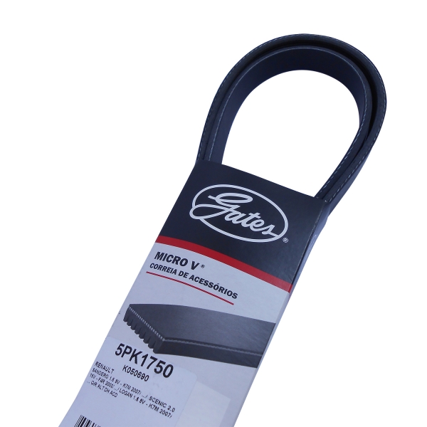 Correia Micro-V Gates 5PK1750 Clio, Kangoo, Scenic -Cód.5939