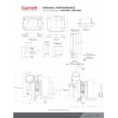 Turbina Garrett Roletada G25-550 (.70/.49) - Cód.13677