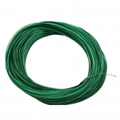 100m Cabo Flex. Automotivo 0.50mm Verde e Preto - Cód.6645