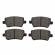Pastilha Tras. Frasle PD2230CMAXX Chery Tiggo - Cód.14750