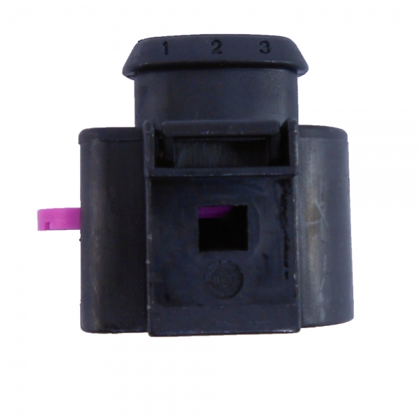 Conector Sensor Rotação Femea 3 Vias ETE4102 Golf - Cód.5755