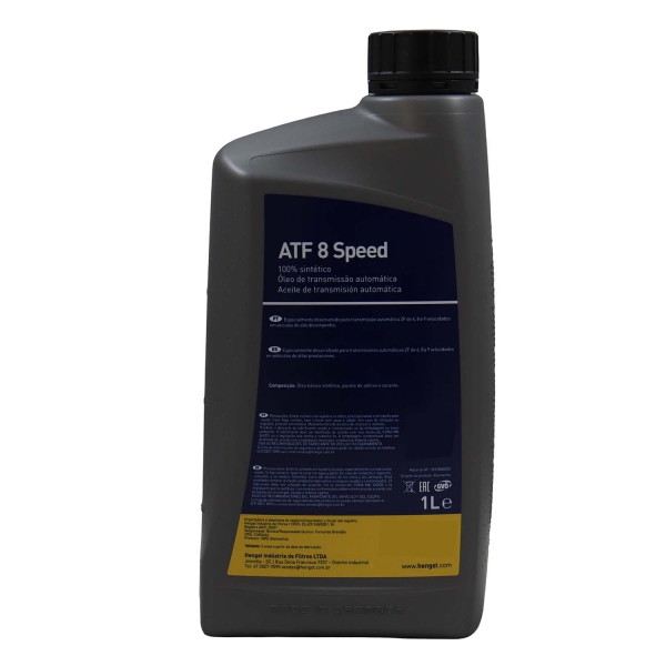 Oleo Cambio Autom. Hengst ATF 8 Speed 1l - Cód.13623