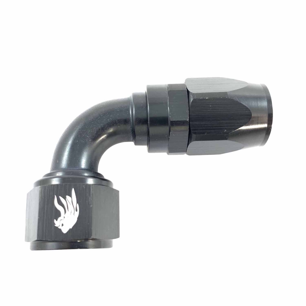 Conexão 12AN / AN12 Curva 90° Aeroquip All Black - Cód.7167