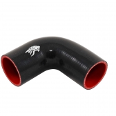Curva de Silicone MSA Preto de 90º x 2.0\\\