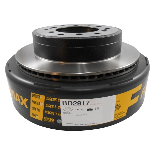 Kit Disco de Freio BD2917 Tras. Toyota Hilux SW4 - Cód.3608