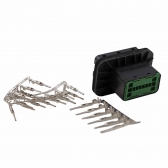 Conector Elétrico Macho 24 Vias ETE6587 Painel Fiat-Cód.9000