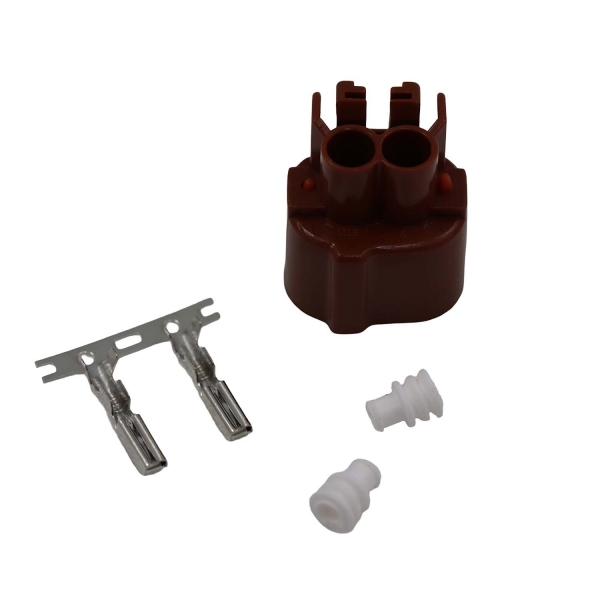Conector 2 vias ETE4194 Solenoide Ar Cond. L200 - Cód.14290
