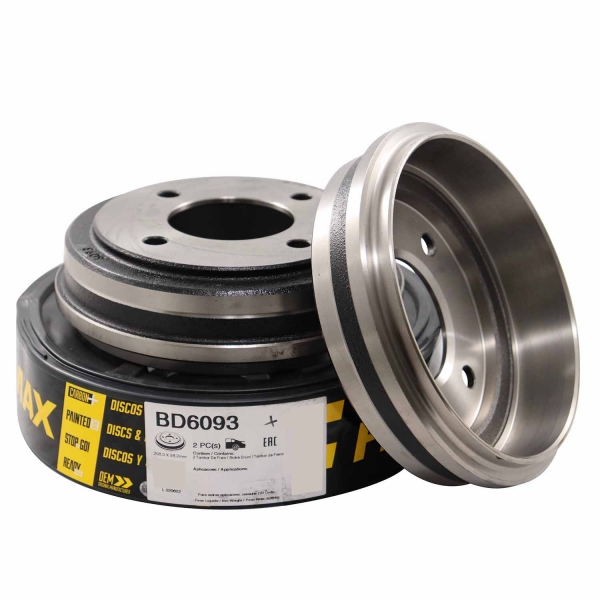 Kit Tambor de Freio Tras. BD6093 Chery QQ  - Cód.8955