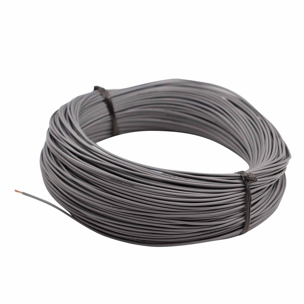100m Cabo Flex. Automotivo 1.00mm Cinza - Cód.9266