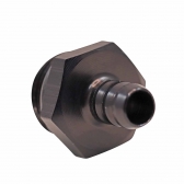Niple Espigão Fixo Macho 10AN x 3/8\\\