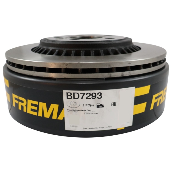 Kit Disco de Freio BD7293 Tras. Volvo S60, XC70 - Cód.7540