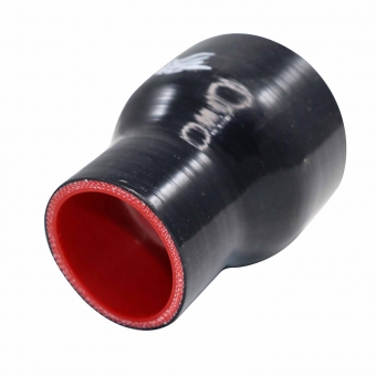 Mangote de Silicone Preto 3" x 2" x 103mm  - Cód.2018