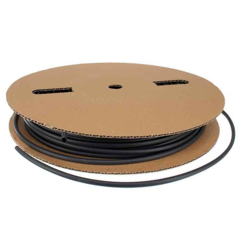 Rolo 100m Espaguete Termo Retrátil c/ cola 6,40mm - Cód.7781